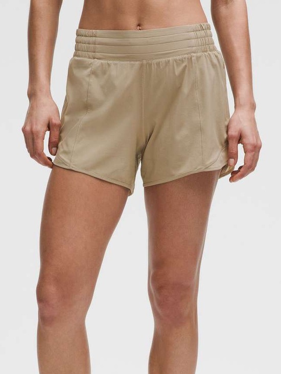 lululemon athletica Pants - LULULEMON Hotty Hot High Rise Lined Shorts 4” in Sheer Oak